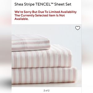 Pottery Barn Shea sheet set